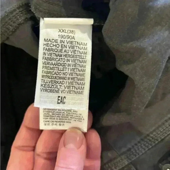 Marmot Men’s Gray Hiking Pants Size 38 XXL. Style #H43120 . Suede detail. - Picture 8 of 8